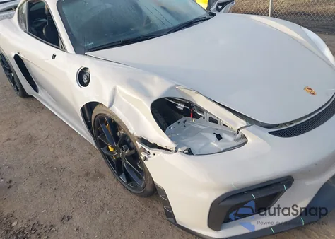 2020 Porsche 718 Cayman Gt4 z USA, uszkodzony, nr VIN WP0AC2A89LS289416